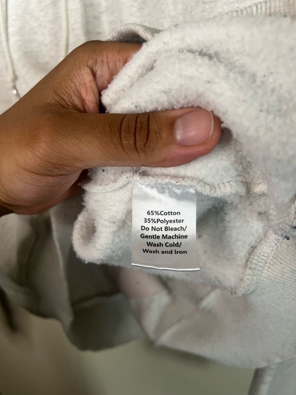 Dandy Worldwide Lets Watch The Sunset Gray Pullover  Hoodie L  *FLAWS* - Picture 5 of 10